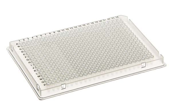 384ウェル PCRプレート 切り込み A24 ABIタイプ クリア