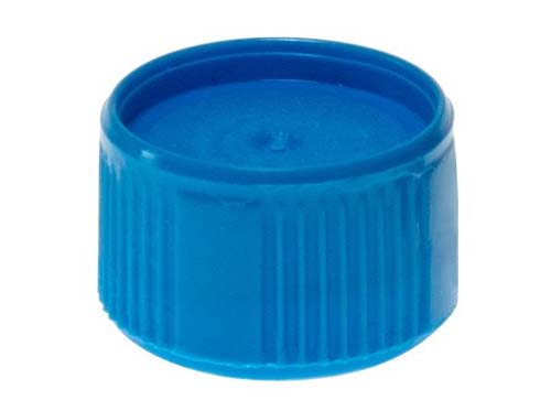 CAP WITH LIP SEAL BLUE