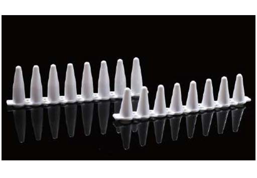 PCR 8連チューブ 　0.1mL 　ホワイト