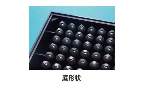 ディープウェルプレート 96well 丸底 P.P製 遮光タイプ