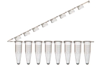 8連PCRチューブ & 8連チューブキャップ フラットタイプ ヒンジ付 アソート