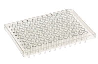 96ウェル PCRスタンダードプレート セミスカート クリア