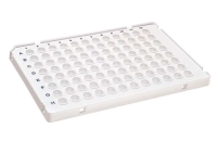 96ウェル PCRプレート ロープロファイル セミスカート FASTタイプ ホワイト