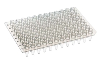 96ウェル PCRプレート チムニートップ スタンダード クリア