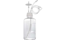 メディアボトル用クローズドステム　2000ｍL　2ポート　1/4"" ID, 3/8"" OD,60cm　MPC（オス）コネクター