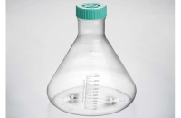 大容量三角フラスコ　5000ｍL　平底　PC　プラグシールキャップ