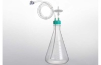 三角フラスコ用クローズドシステム　2000mL  1/4”ID, 7/16”OD, 50cm　ヒートシール