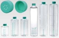 ローラーボトル　5000mL　波状タイプ　ベントフィルターキャップ　接着細胞用