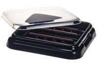 StainTray 染色トレー 10スライド用 クリアフタ付