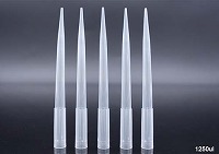 ユニバーサルピペットチップ -1250μL クリア　ラック　滅菌