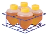 MAGic Clamp Tube Rack, 4x500ml or 600ml conical bottles (max. 1)