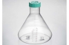 大容量三角フラスコ　5000ｍL　平底　PC　プラグシールキャップ