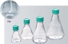 三角フラスコ　1000mL　平底　PC　プラグシールキャップ