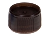 CAP WITH 0-RING SEAL BROWN