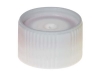 CAP WITH 0-RING SEAL WHITE