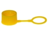 CAP WITH LIPSEAL & LOOP YELLOW