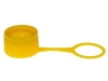 CAP WITH 0-RING & LOOP YELLOW