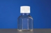 125mL角形保存ボトル PETG　滅菌