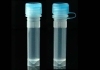 2.0ｍLスクリューキャップチューブ　アウターキャップ　自立型　O-リング　滅菌　ブルー