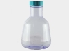 3L高效三角烧瓶，瓶盖，带挡板，PC瓶，HDPE瓶盖，灭菌